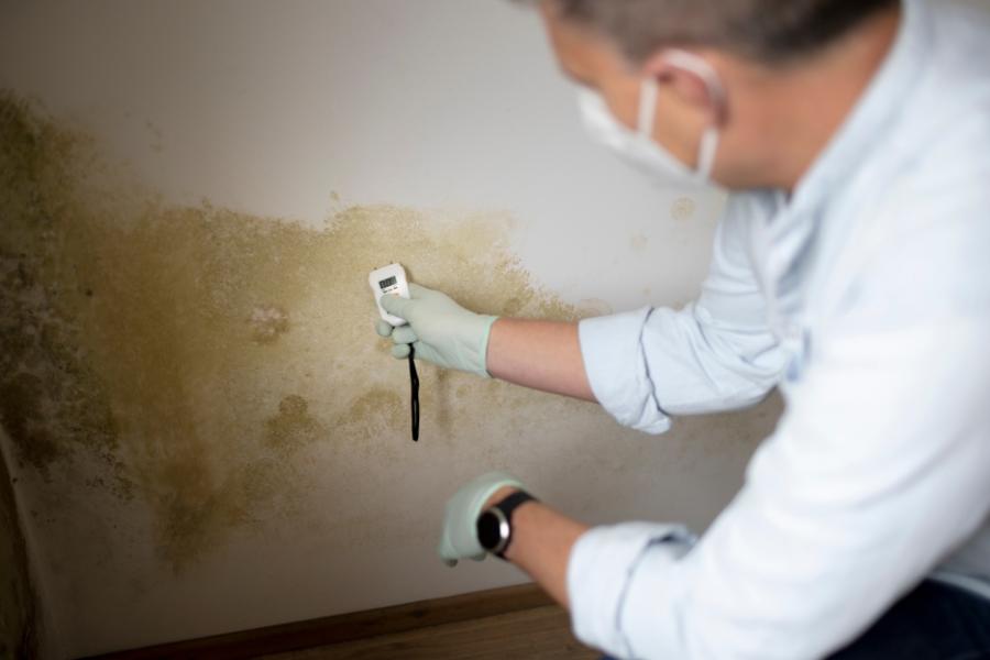 What happens during a homebuyer's damp survey